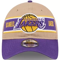 NBA Tan/Purple Los Angeles Lakers 2024 NBA Draft 9TWENTY Adjustable Hat