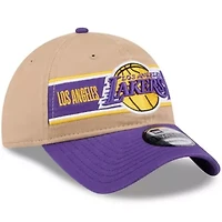 NBA Tan/Purple Los Angeles Lakers 2024 NBA Draft 9TWENTY Adjustable Hat