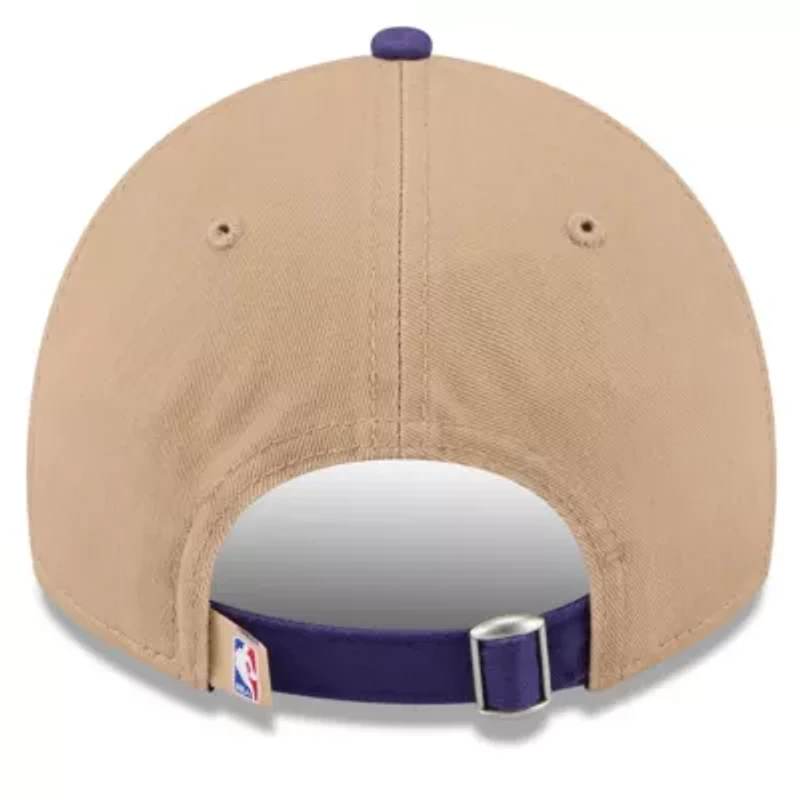 NBA Tan/Purple Los Angeles Lakers 2024 NBA Draft 9TWENTY Adjustable Hat