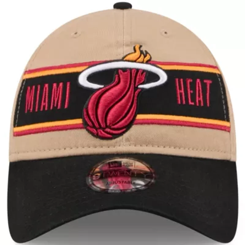 NBA Tan/Black Miami Heat 2024 NBA Draft 9TWENTY Adjustable Hat