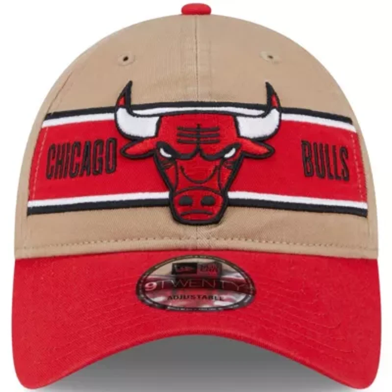 NBA Tan/Red Chicago Bulls 2024 NBA Draft 9TWENTY Adjustable Hat