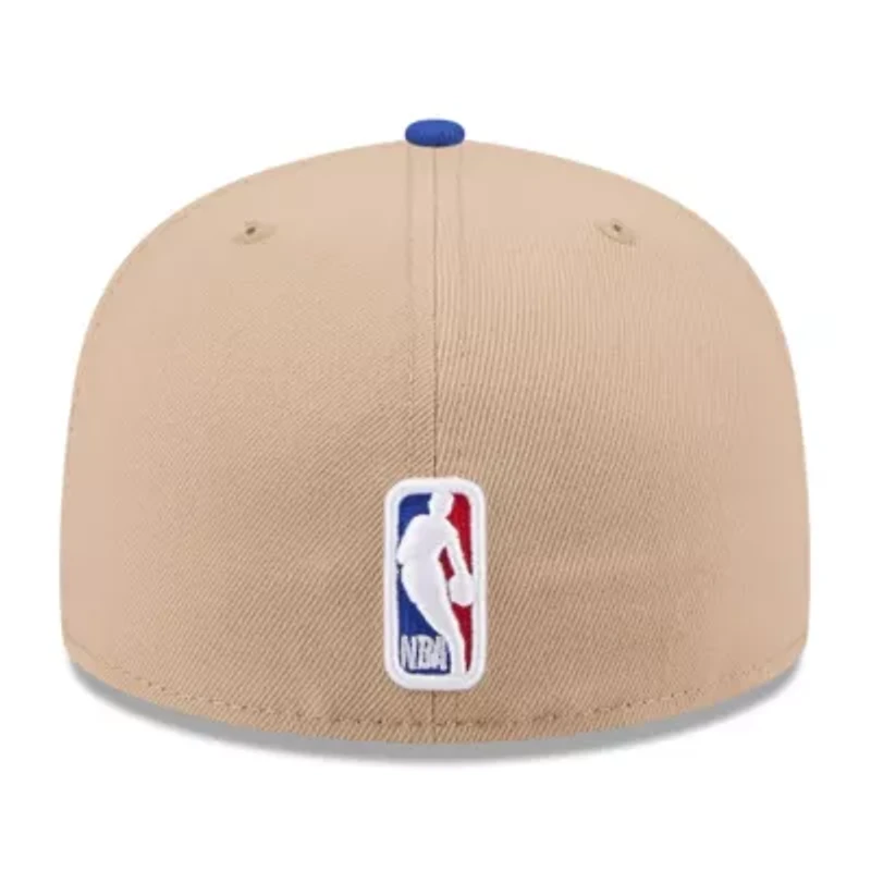 NBA Tan/Blue New York Knicks 2024 Draft 59FIFTY Fitted Hat