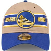 NBA Tan/Royal Golden State Warriors 2024 NBA Draft 9TWENTY Adjustable Hat