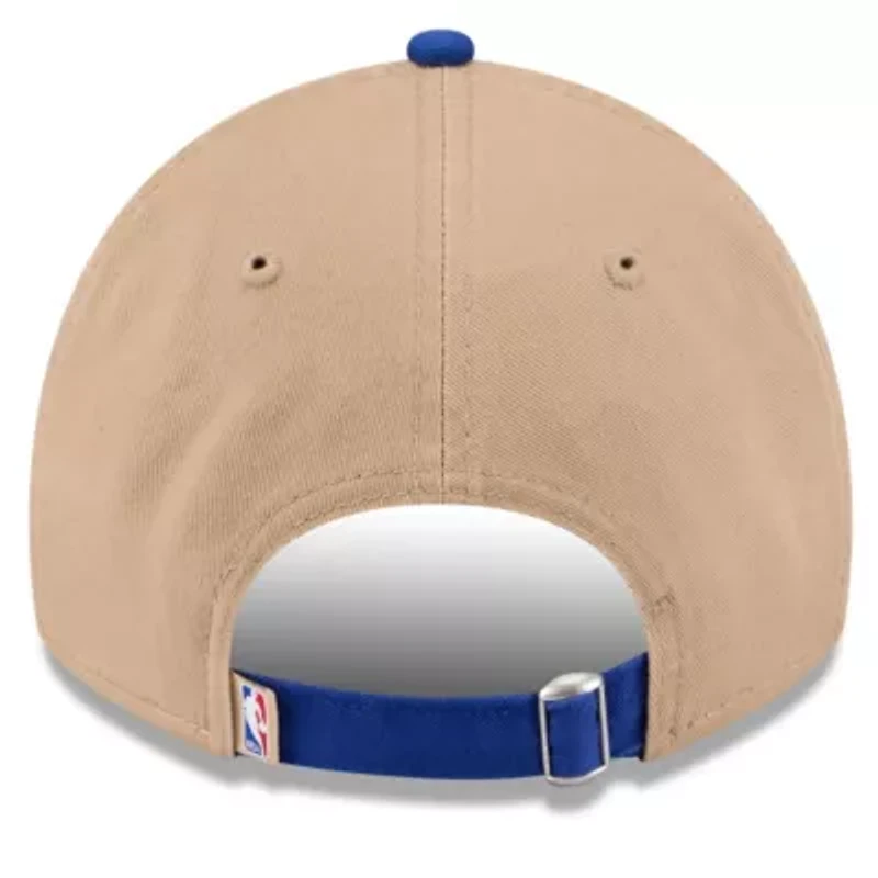 NBA Tan/Royal Golden State Warriors 2024 NBA Draft 9TWENTY Adjustable Hat
