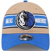 NBA Tan/Blue Dallas Mavericks 2024 NBA Draft 9TWENTY Adjustable Hat
