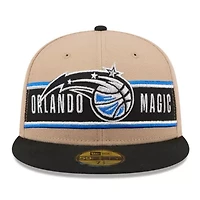 NBA Tan/Black Orlando Magic 2024 Draft 59FIFTY Fitted Hat