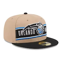 NBA Tan/Black Orlando Magic 2024 Draft 59FIFTY Fitted Hat