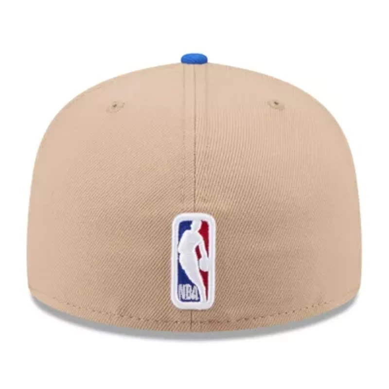NBA Tan/Blue Dallas Mavericks 2024 Draft 59FIFTY Fitted Hat