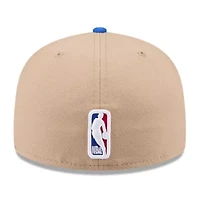 NBA Tan/Blue Dallas Mavericks 2024 Draft 59FIFTY Fitted Hat