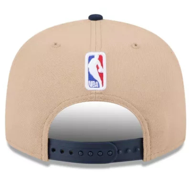 NBA Tan/Navy New Orleans Pelicans 2024 NBA Draft 9FIFTY Snapback Hat