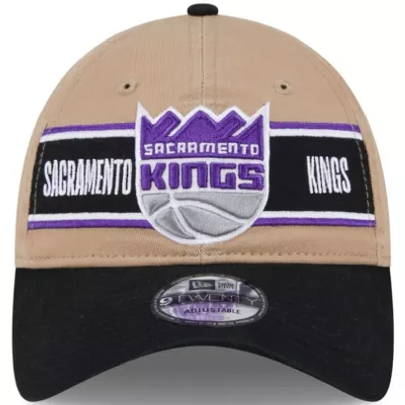 NBA Tan/Black Sacramento Kings 2024 NBA Draft 9TWENTY Adjustable Hat