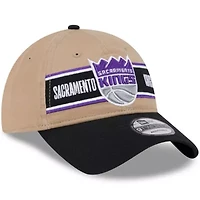 NBA Tan/Black Sacramento Kings 2024 NBA Draft 9TWENTY Adjustable Hat