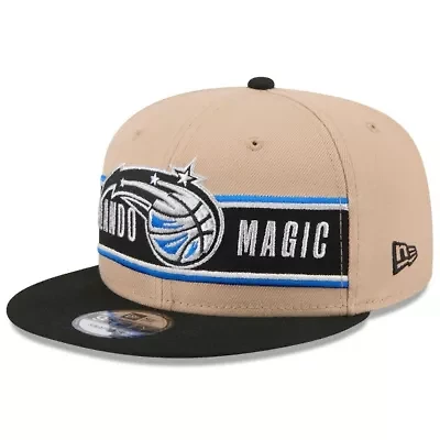 NBA Tan/Black Orlando Magic 2024 NBA Draft 9FIFTY Snapback Hat