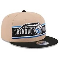 NBA Tan/Black Orlando Magic 2024 NBA Draft 9FIFTY Snapback Hat
