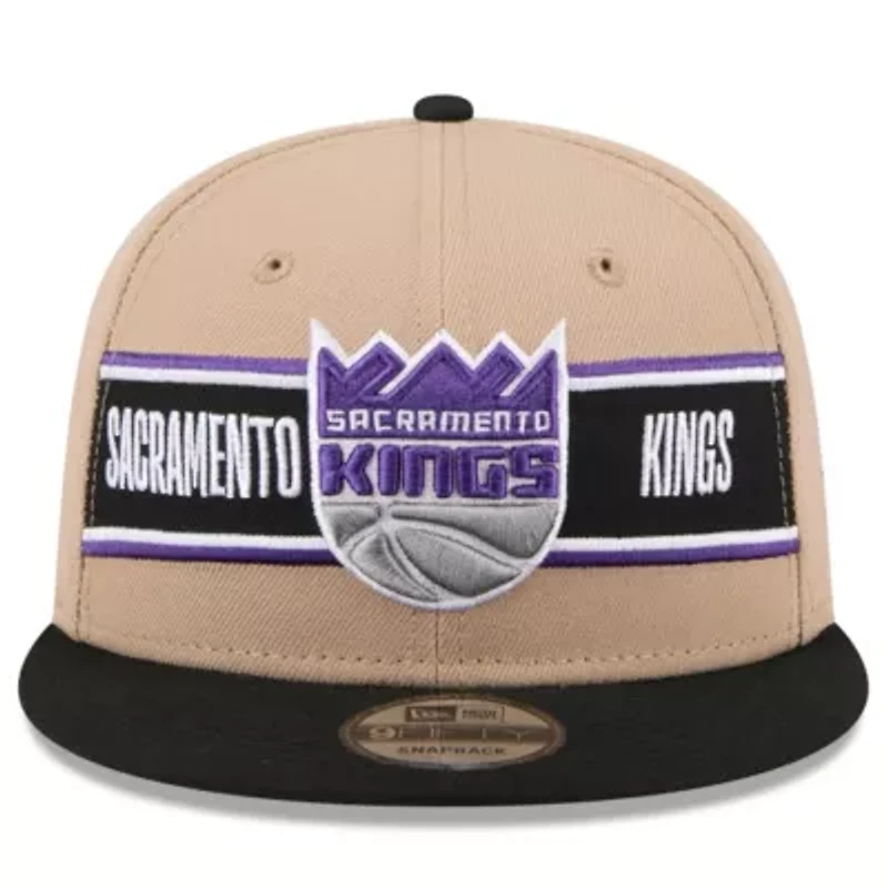 NBA Tan/Black Sacramento Kings 2024 NBA Draft 9FIFTY Snapback Hat