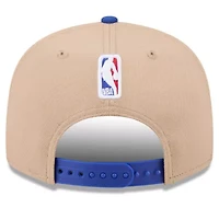 NBA Tan/Royal Philadelphia 76ers 2024 NBA Draft 9FIFTY Snapback Hat