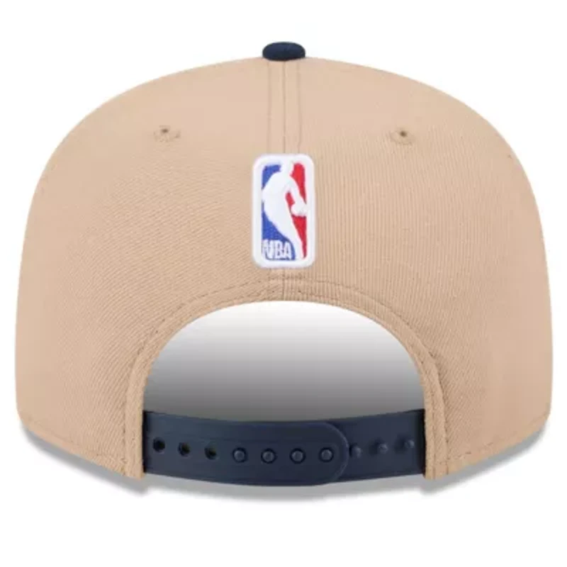 NBA Tan/Navy Washington Wizards 2024 NBA Draft 9FIFTY Snapback Hat