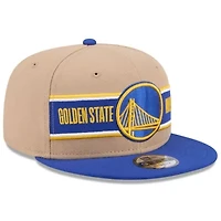 NBA Tan/Royal Golden State Warriors 2024 NBA Draft 9FIFTY Snapback Hat