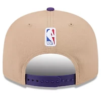 NBA Tan/Purple Los Angeles Lakers 2024 NBA Draft 9FIFTY Snapback Hat