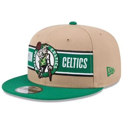 NBA Tan/Kelly Boston Celtics 2024 NBA Draft 9FIFTY Snapback Hat
