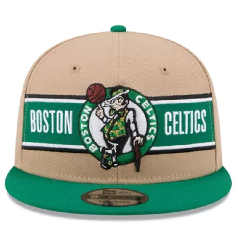 NBA Tan/Kelly Boston Celtics 2024 NBA Draft 9FIFTY Snapback Hat