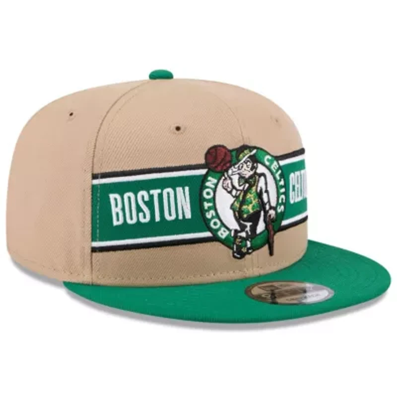 NBA Tan/Kelly Boston Celtics 2024 NBA Draft 9FIFTY Snapback Hat