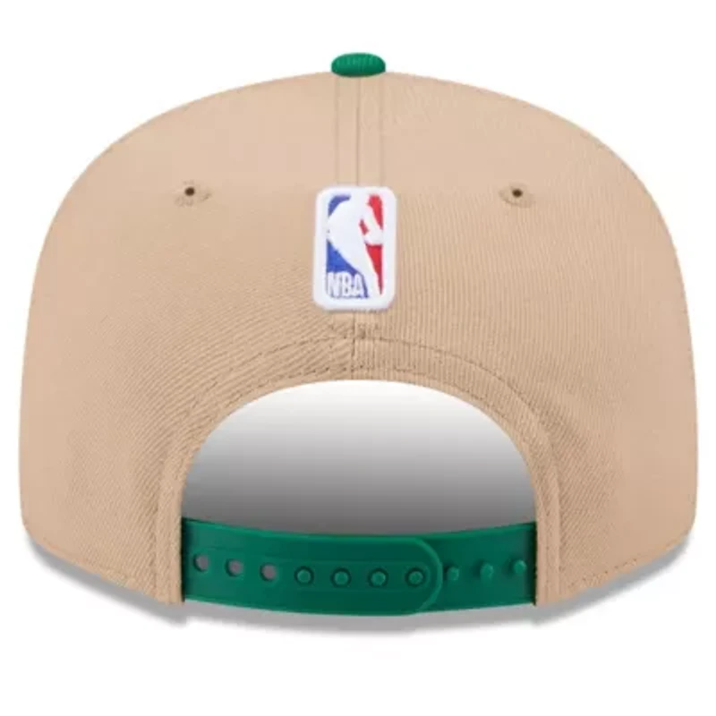 NBA Tan/Kelly Boston Celtics 2024 NBA Draft 9FIFTY Snapback Hat