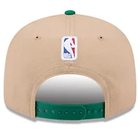 NBA Tan/Kelly Boston Celtics 2024 NBA Draft 9FIFTY Snapback Hat
