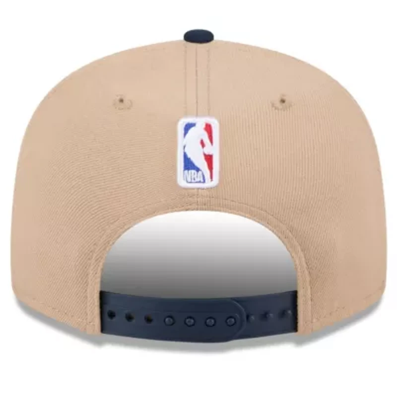 NBA Tan/Navy Memphis Grizzlies 2024 NBA Draft 9FIFTY Snapback Hat