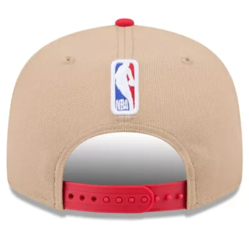 NBA Tan/Red Chicago Bulls 2024 NBA Draft 9FIFTY Snapback Hat