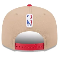 NBA Tan/Red Chicago Bulls 2024 NBA Draft 9FIFTY Snapback Hat