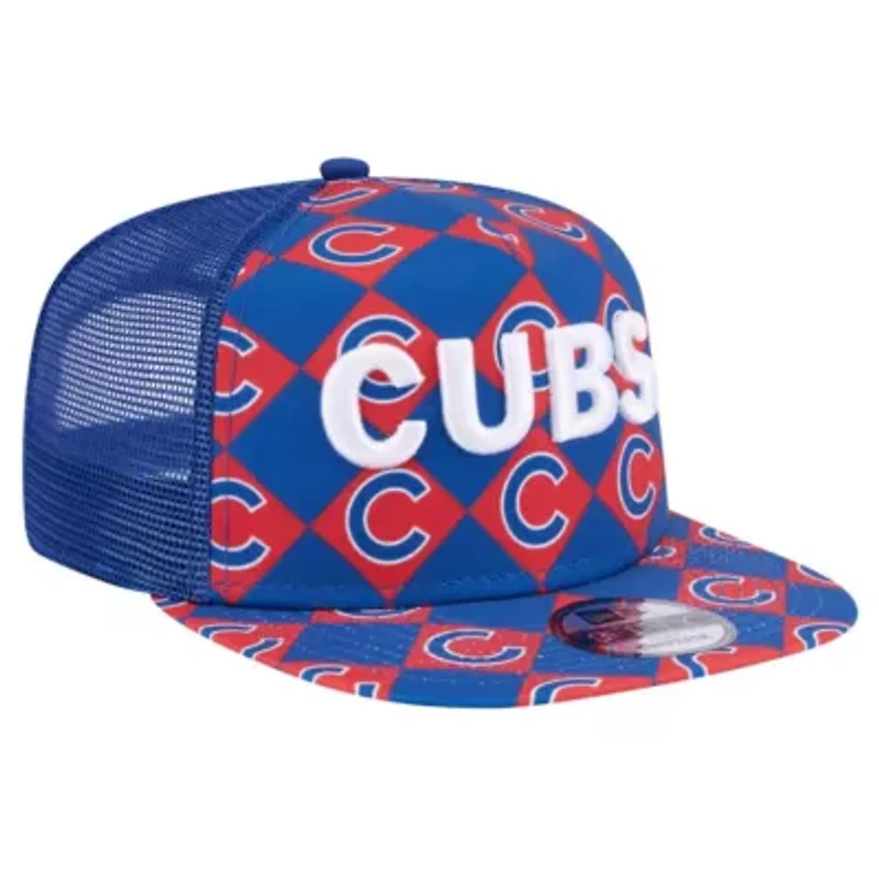MLB Chicago Cubs Seeing Diamonds A-Frame Trucker 9FIFTY Snapback Hat