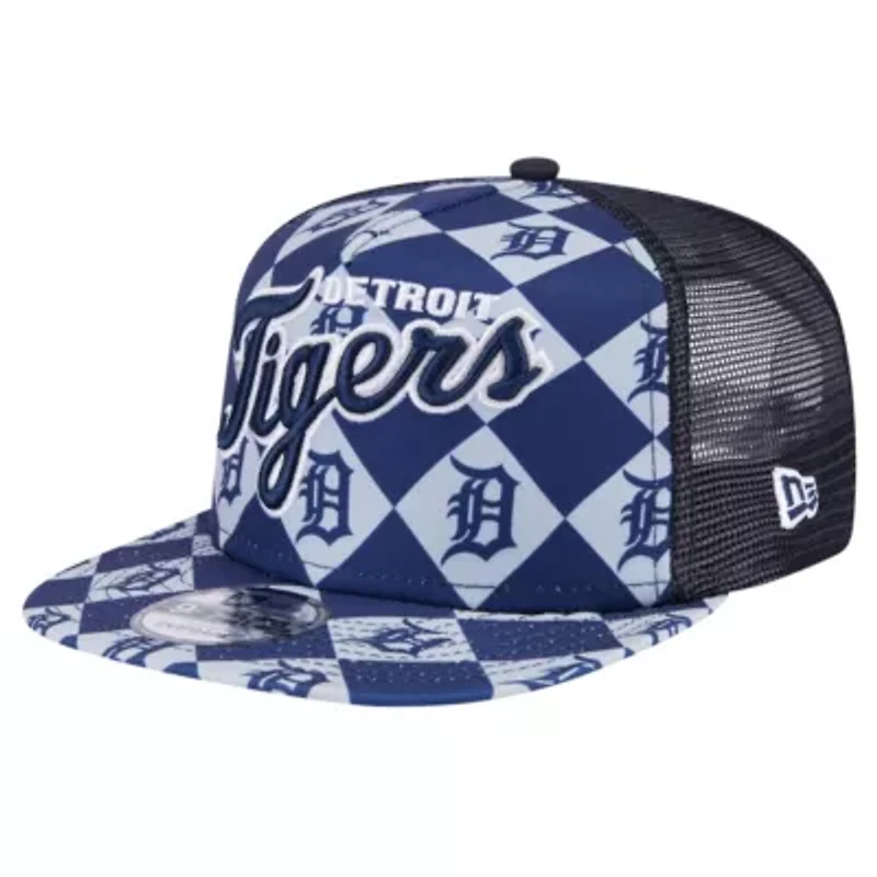 MLB Detroit Tigers Seeing Diamonds A-Frame Trucker 9FIFTY Snapback Hat