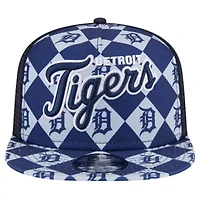 MLB Detroit Tigers Seeing Diamonds A-Frame Trucker 9FIFTY Snapback Hat