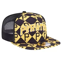 MLB Pittsburgh Pirates Seeing Diamonds A-Frame Trucker 9FIFTY Snapback Hat