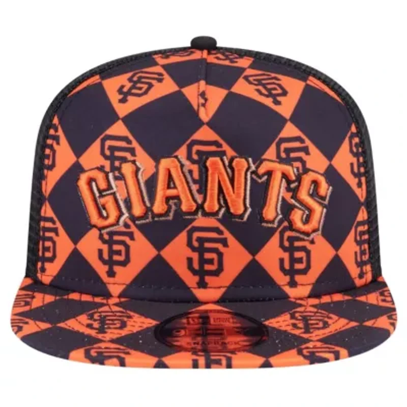 MLB San Francisco Giants Seeing Diamonds A-Frame Trucker 9FIFTY Snapback Hat