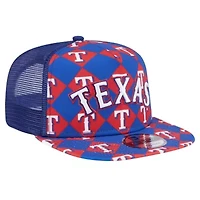 MLB Texas Rangers Seeing Diamonds A-Frame Trucker 9FIFTY Snapback Hat