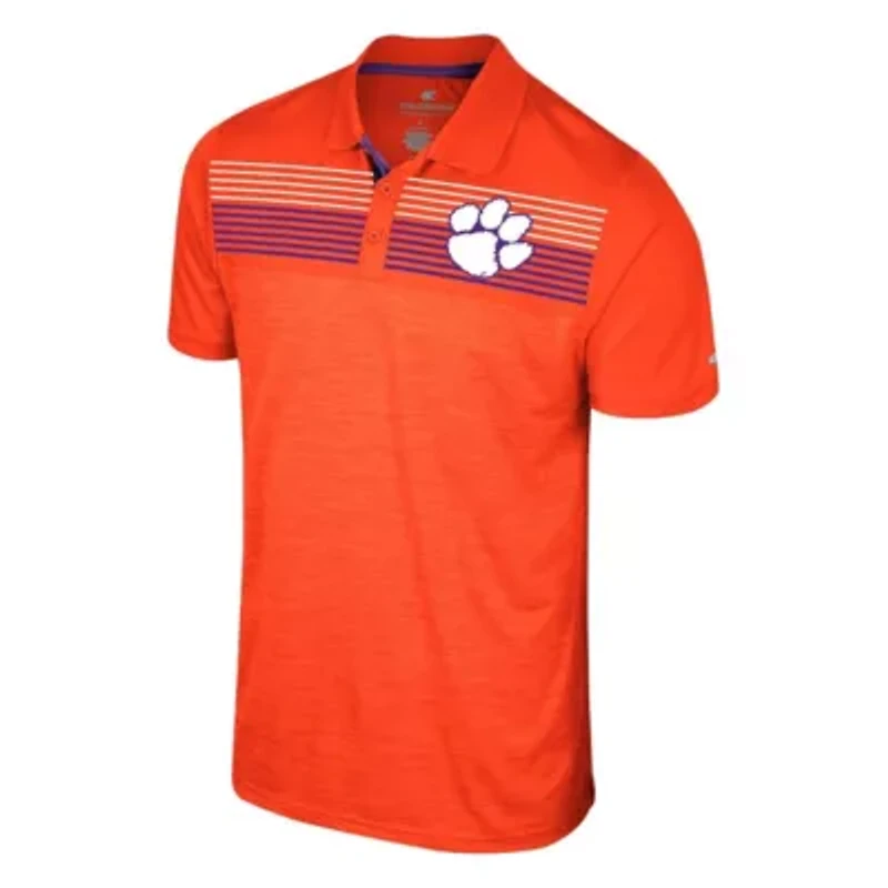 NCAA Clemson Tigers Big & Tall Langmore Polo