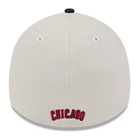 MLB Khaki/Black Chicago Cubs 2024 Fourth of July 39THIRTY Flex Hat