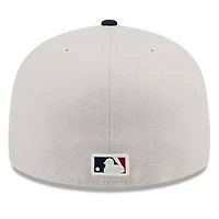 MLB Khaki/Black New York Yankees 2024 Fourth of July 59FIFTY Fitted Hat