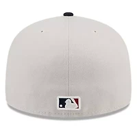 MLB Khaki/Black Chicago Cubs 2024 Fourth of July 59FIFTY Fitted Hat