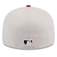 Chicago White Sox MLB Khaki/Red 2024 Fourth of July 59FIFTY Fitted Hat