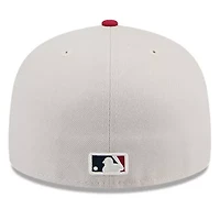 MLB Khaki/Red Cincinnati Reds 2024 Fourth of July 59FIFTY Fitted Hat