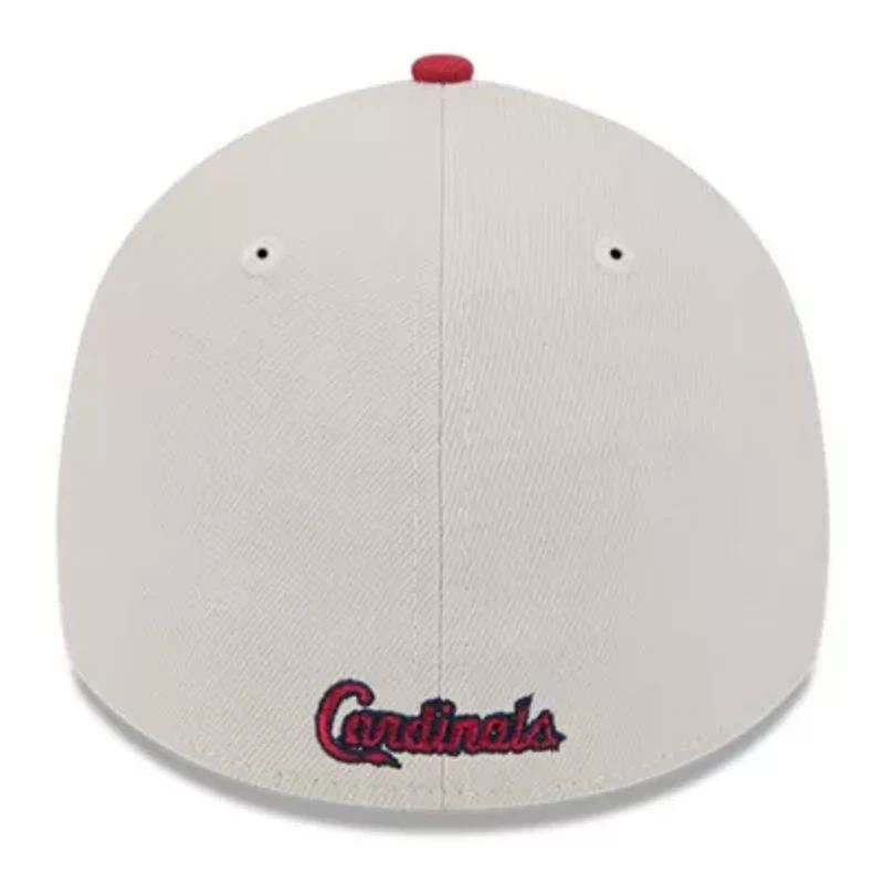MLB Khaki/Red St. Louis Cardinals 2024 Fourth of July 39THIRTY Flex Hat