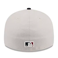 MLB Khaki/Black Houston Astros 2024 Fourth of July Low 59FIFTY Fitted Hat