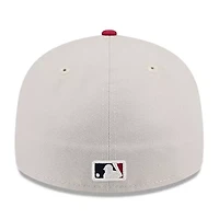 MLB Khaki/Red Miami Marlins 2024 Fourth of July Low 59FIFTY Fitted Hat