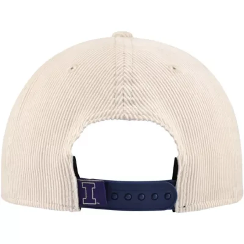 NCAA Illinois Fighting Illini Corduroy Golfer Snapback Hat
