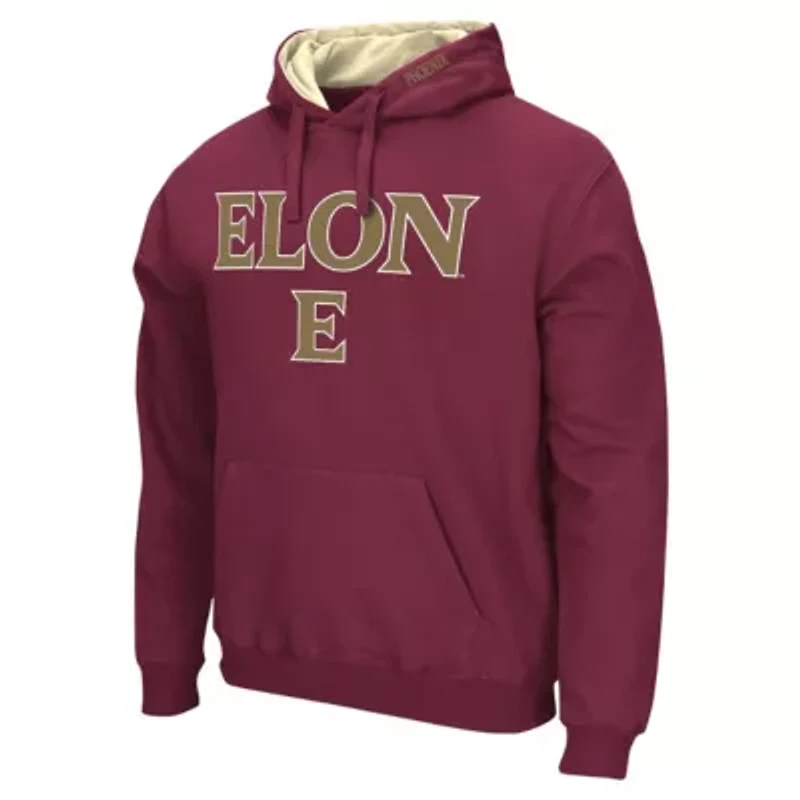 NCAA Elon Phoenix Arch & Logo Pullover Hoodie