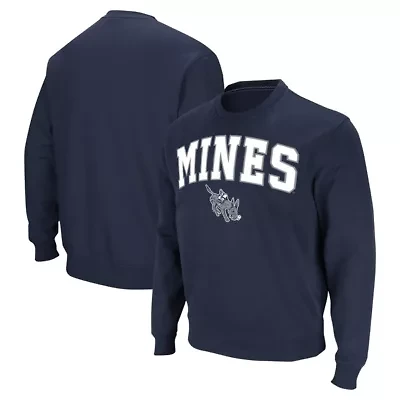 NCAA Colorado School of Mines Orediggers Arch & Logo Pullover Sweatshirt
