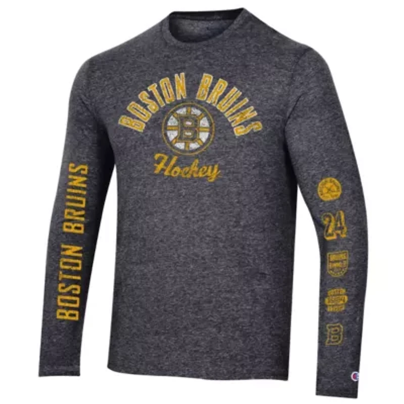 NHL Multi-Logo Tri-Blend Long Sleeve T-Shirt